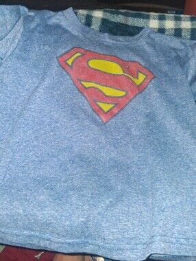 Boys DC Superman Blue T-shirt